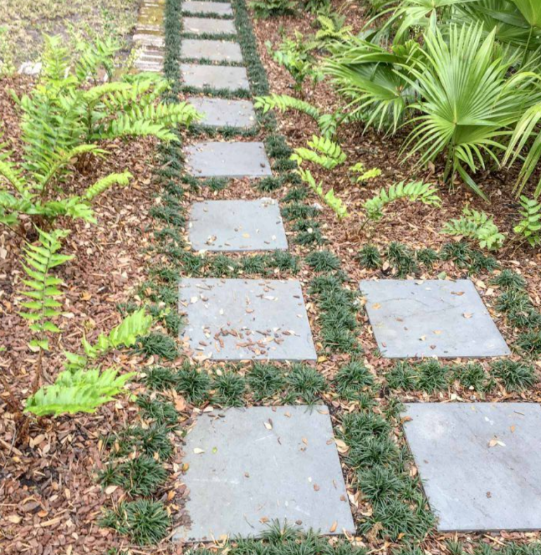 43 concrete path ideas for your patio or garden that you can easily ...