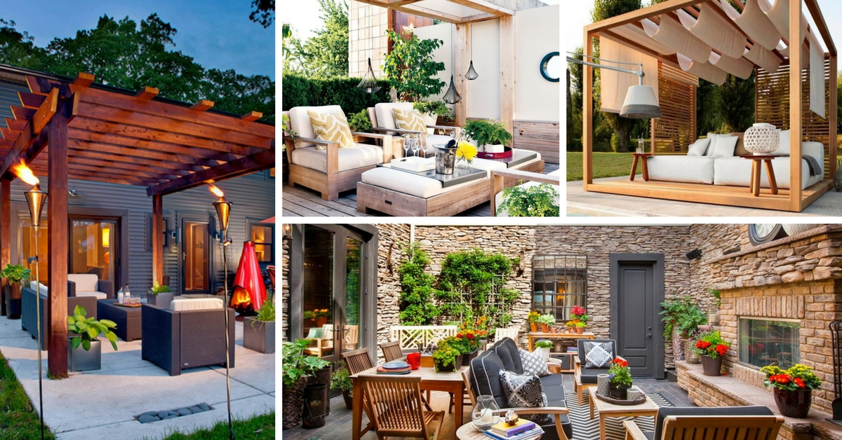 20 Gorgeous Outdoor Patio Design Ideas