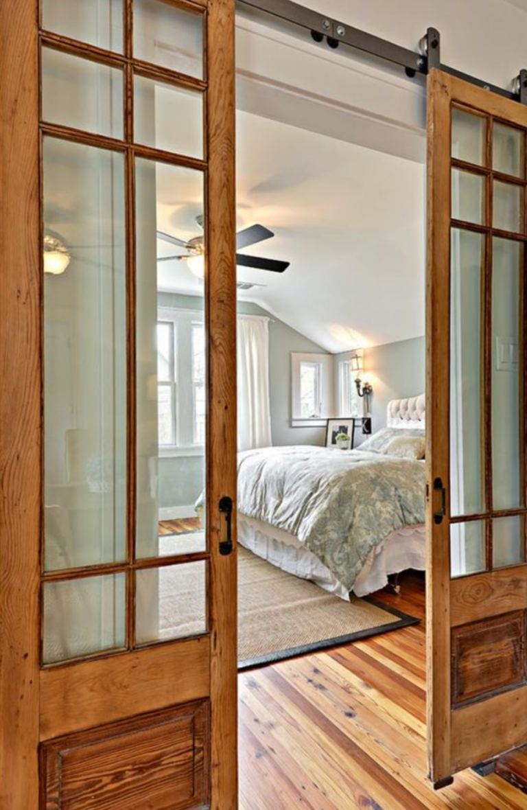 34 Interior Sliding Door Ideas that Save Space and Create Privacy ...