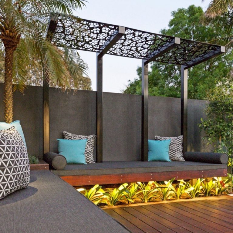 48 Laser Cut Metal Pergola Designs To Add Style And Shade Crafty Daily 7437