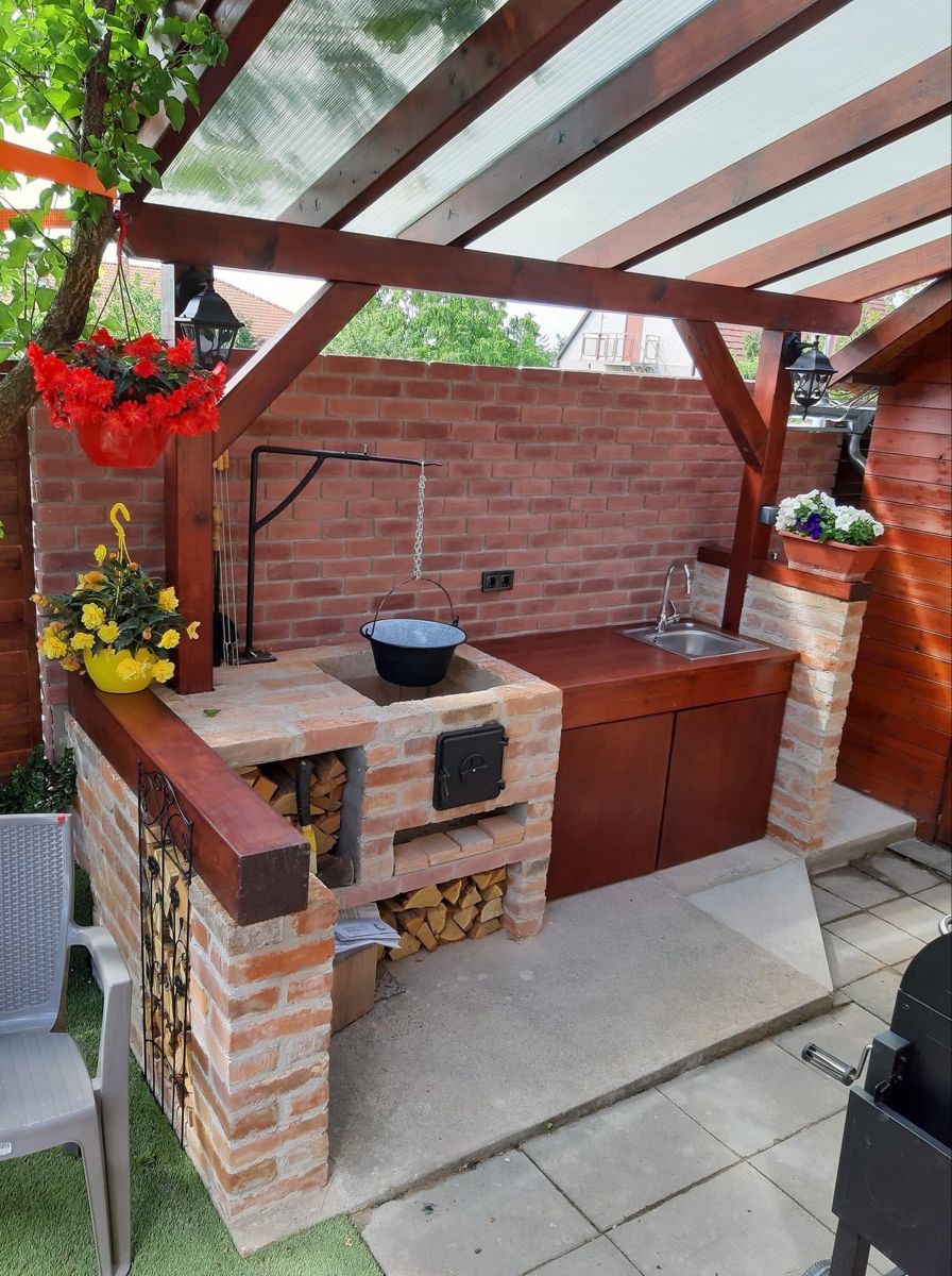 30 Outdoor Brick Kitchen Ideas You Can Build for All Budgets Crafty Daily