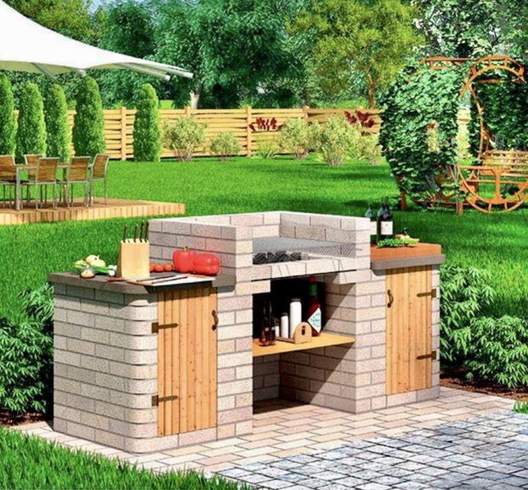 30 Outdoor Brick Kitchen Ideas You Can Build for All Budgets Crafty Daily