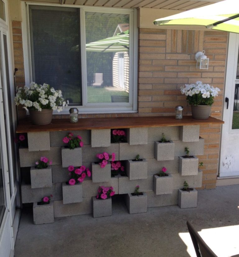 30 Brilliant “DIY Cinder Block” Ideas for Your Garden Crafty Daily