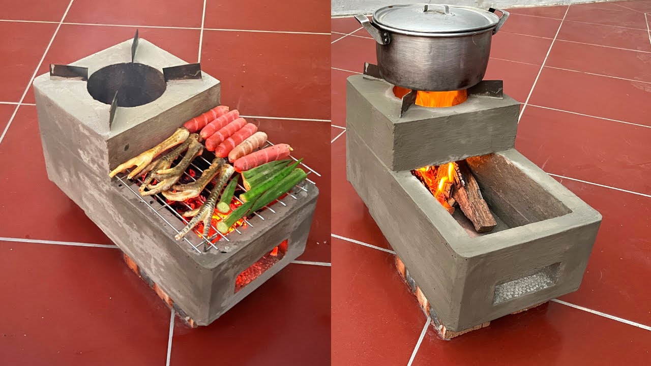 38 DIY Outdoor Multifunction Stove Ideas You Can Build on a Budget