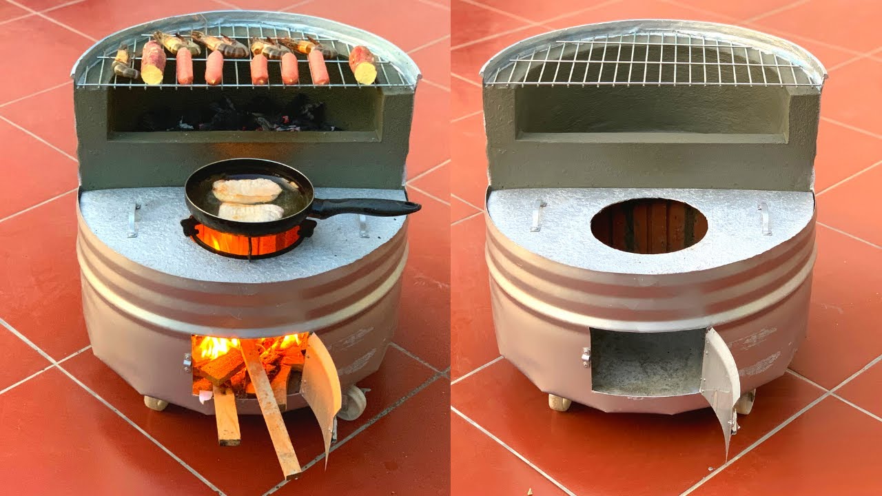 38 DIY Outdoor Multifunction Stove Ideas You Can Build on a Budget
