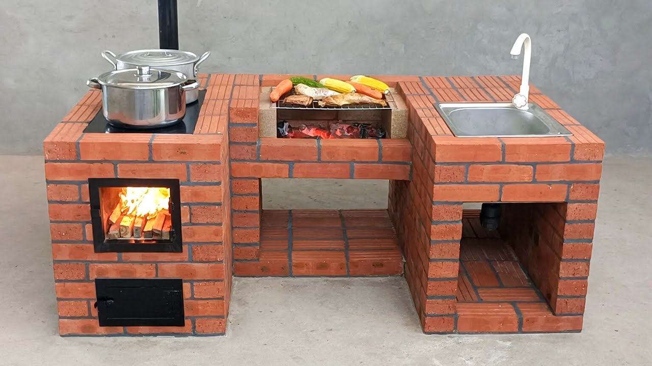 38 DIY Outdoor Multifunction Stove Ideas You Can Build on a Budget