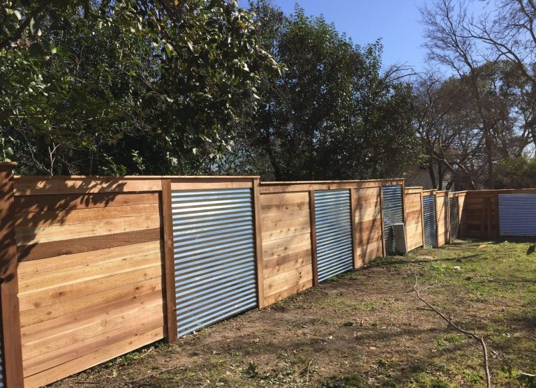 35 Ideas for “Corrugated Metal Fence” to Create More Privacy on a