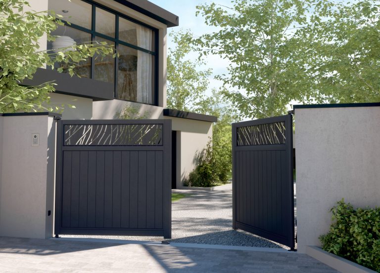 Front Gate Area 31 Modern Front Gate Design Ideas for Enhanced Security & Style ...