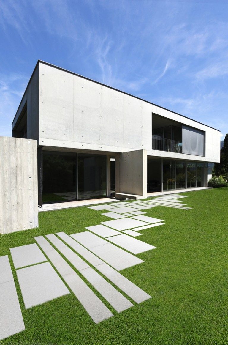 35 Modern “Concrete Walkway” Ideas That Will Elevate Your Yard – Crafty ...