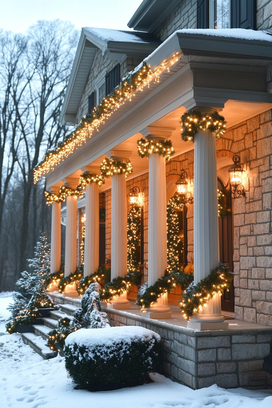 38 Christmas Porch Decor Ideas to Welcome the Holiday Season – Crafty Daily